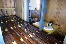 Sanierung der "Lötzerich" Orgel in St. Crescentius (Foto: Karl-Franz Thiede)